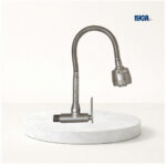 CAÑO DE COCINA CORRUGADO AL MUEBLE MODELO BAR CUADRADO PESADO