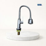 CAÑO DE COCINA CORRUGADO AL MUEBLE MODELO BAR CUADRADO PESADO