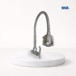 CAÑO DE COCINA CORRUGADO CROMADO MODELO UÑA - Imagen 3